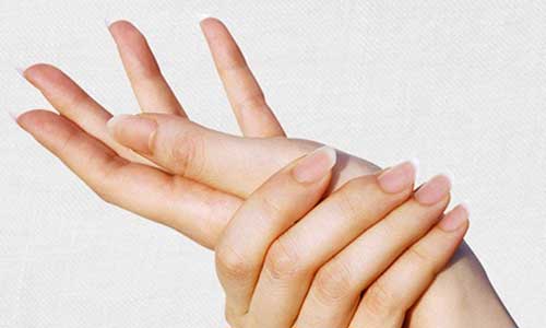 رفع چین و چروک دست